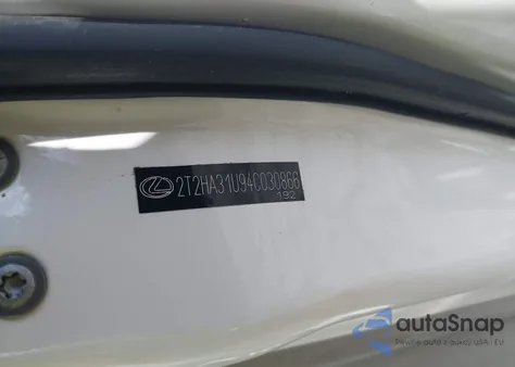 2004 Lexus Rx 330 from USA, damaged, VIN 2T2HA31U94C030866